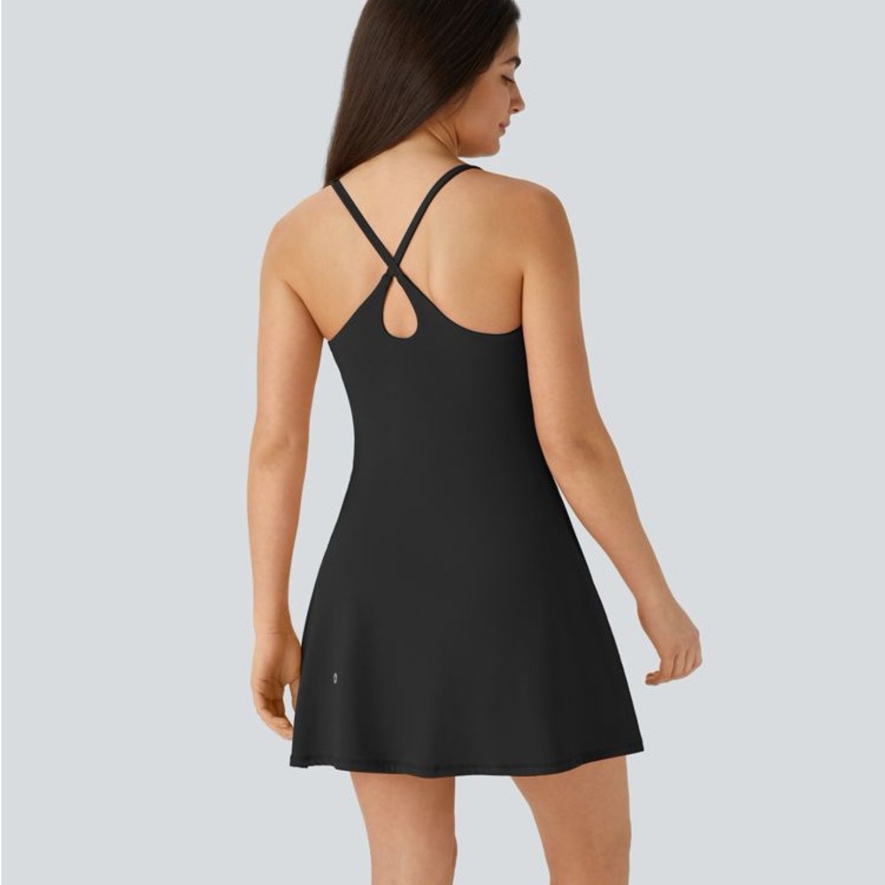 Navy Active Athleisure Dress